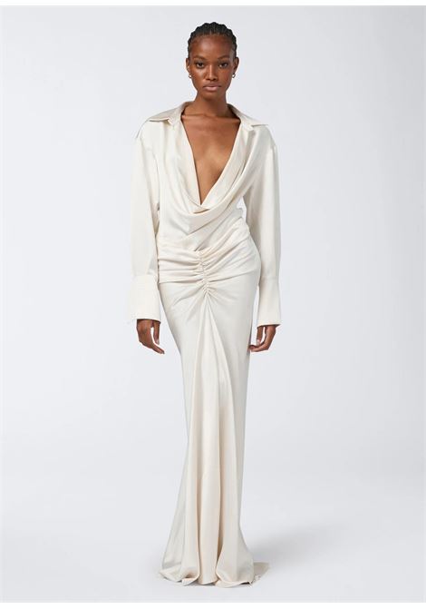 gonna lunga iris donna latte THE ANDAMANE | T190347A TNP229 |111